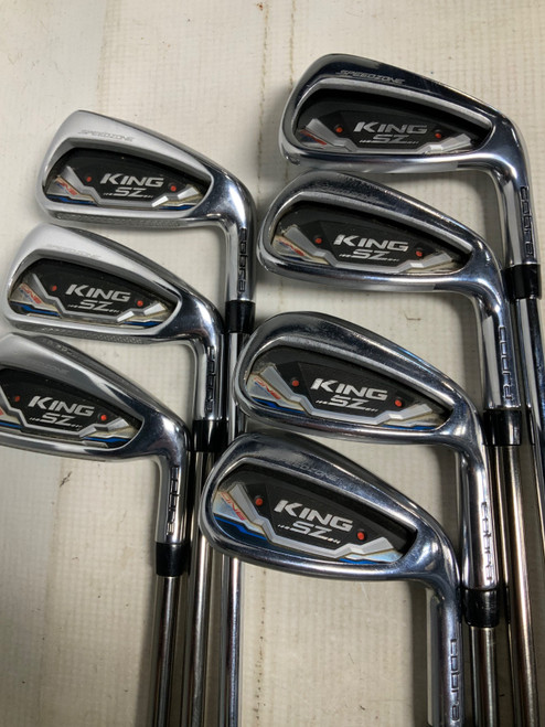 Vist Large View of Product Image Which is Used Cobra KING SZ ONE LENGTH Mens Iron Set RH 5I-GW/AW
