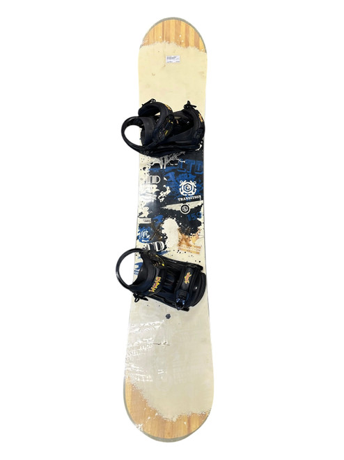 Vist Large View of Product Image Which is Used LTD TRANSITION Mens Board/Bindings Black 159 cm