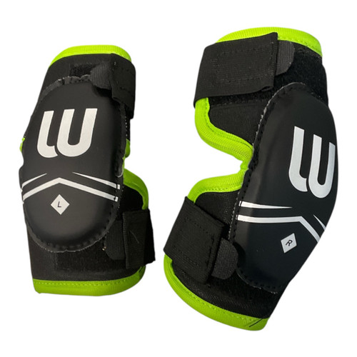 Vist Large View of Product Image Which is Used WinnWell STARTER KIT Youth Elbow Pads MD