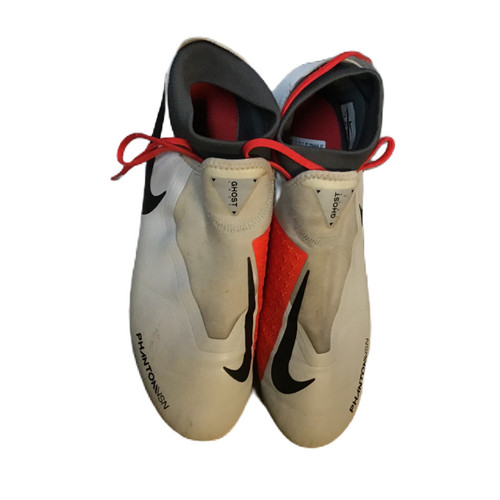 Vist Large View of Product Image Which is Used Nike AO3258-060 Soccer Cleats White Senior 11.5