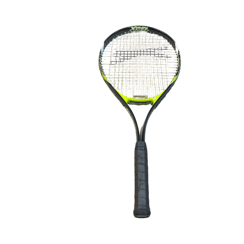 Vist Large View of Product Image Which is Used Slazenger BLACK AND WHITE Adult Tennis Racquet Black Unknown