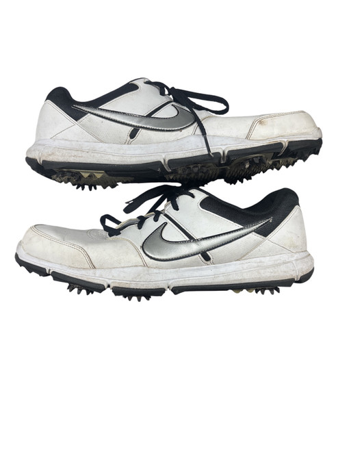 Vist Large View of Product Image Which is Used Nike Mens Golf Shoes White Senior 12
