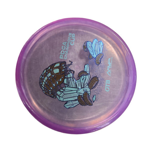 Vist Large View of Product Image Which is Used MVP RANGE PUTTER Disc Golf Putter Purple