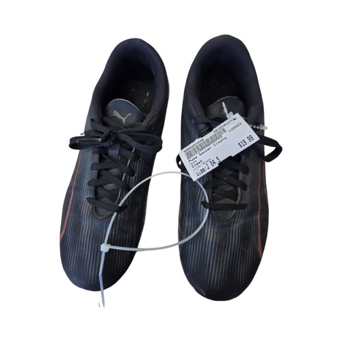 Vist Large View of Product Image Which is Used Puma Soccer Cleats Black Junior 04.5