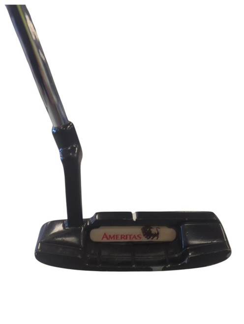 Vist Large View of Product Image Which is Used Top Flite AMERITAS Mens Putter RH Silver 34"