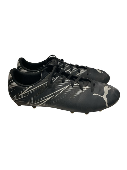 Vist Large View of Product Image Which is Used Puma Soccer Cleats Black Senior 6.5