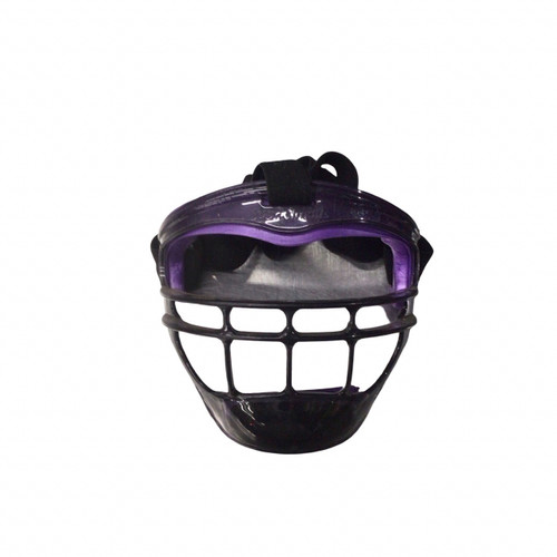 Vist Large View of Product Image Which is Used SPORTSHIELDS BB/SB Fielders Mask Black Fits all