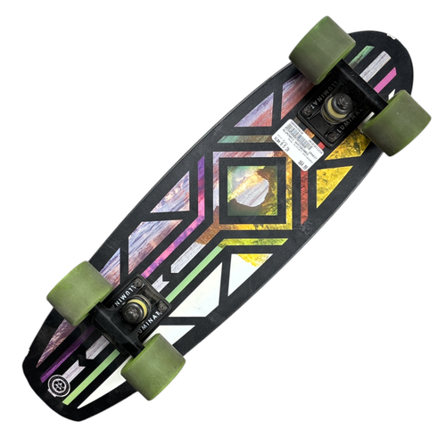 Vist Large View of Product Image Which is Used ALUMINATI Complete Skateboard Black 6 1/2"
