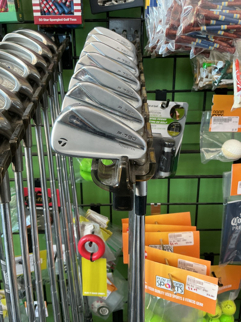 Vist Large View of Product Image Which is Used Taylormade P790 Mens Iron Set RH 4I-PW
