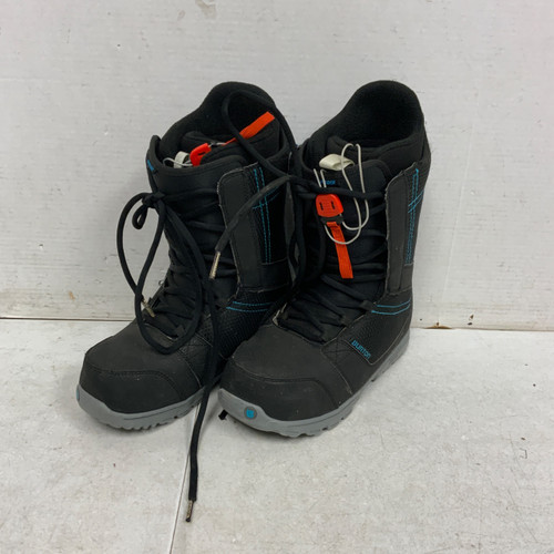 Vist Large View of Product Image Which is Used Burton INVADER Mens Snowboard Boots Black Senior 10