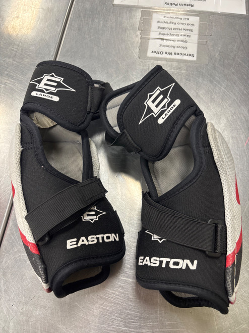 Vist Large View of Product Image Which is Used Easton S3 Junior Elbow Pads LG