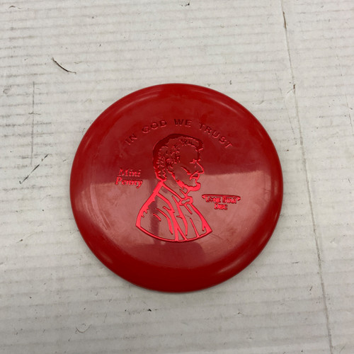Vist Large View of Product Image Which is Used Lone Star Disc MINI PENNY Other Golf Disc