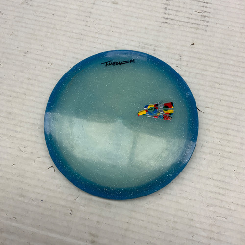 Vist Large View of Product Image Which is Used Lone Star Disc FOUNDERS WALKER Disc Golf Mid Range Royal Blue 175g
