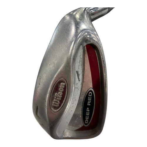 Vist Large View of Product Image Which is Used Wilson DEEP RED Golf Wedge Mens RH Lob Wedge