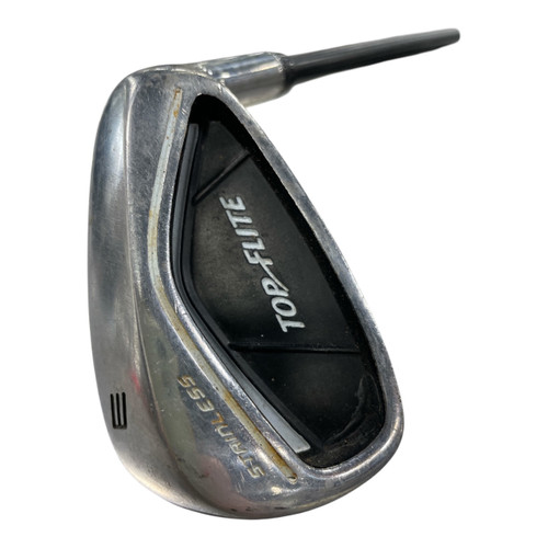 Vist Large View of Product Image Which is Used Top Flite STAINLESS Golf Wedge Mens RH Pitching Wedge