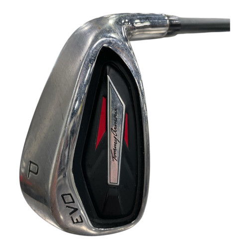 Vist Large View of Product Image Which is Used Tommy Armour EVO Pitching Wedge Right Handed Regular Flex Graphite, back view