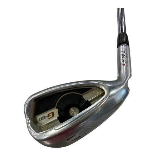 Vist Large View of Product Image Which is Used Ping G400 Red Dot U Wedge Mens Left Hand Steel, back view