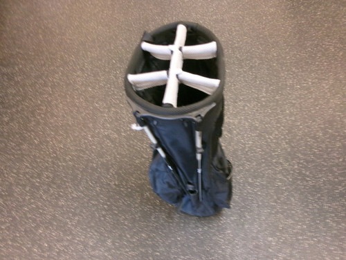 Vist Large View of Product Image Which is Used Ping MID E LITE Mens Stand Bag Black