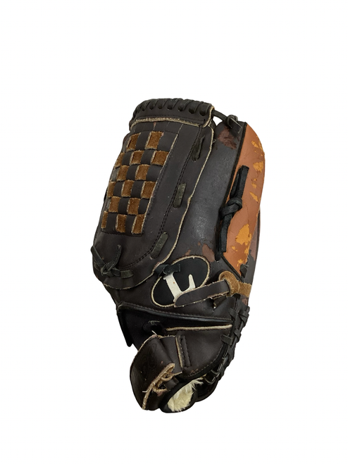 Vist Large View of Product Image Which is Used Louisville Slugger W125 BB/SB Glove RH Throw Brown 12 1/2"