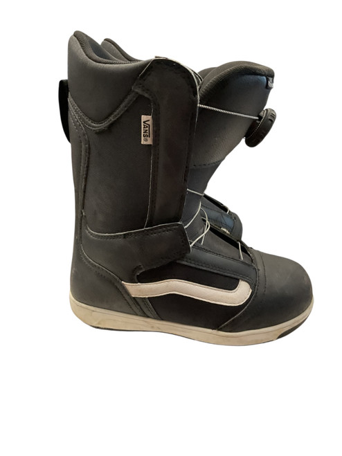 Vist Large View of Product Image Which is Used Vans JUVIE BOA SZ 4 Boys Snowboard Boots Black Junior 04