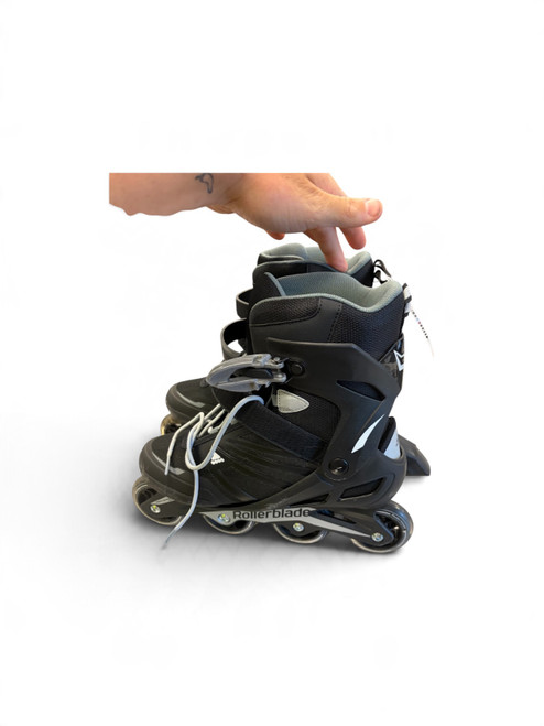 Vist Large View of Product Image Which is Used Senior Roller Quad Skates Black Senior 9