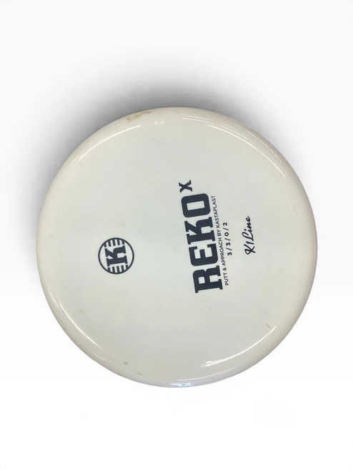 Vist Large View of Product Image Which is Used Kastaplast RECKO X Disc Golf Putter White
