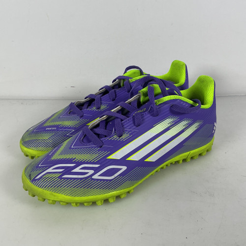 Vist Large View of Product Image Which is Used Adidas Soccer Turf Shoes Sz 04.5