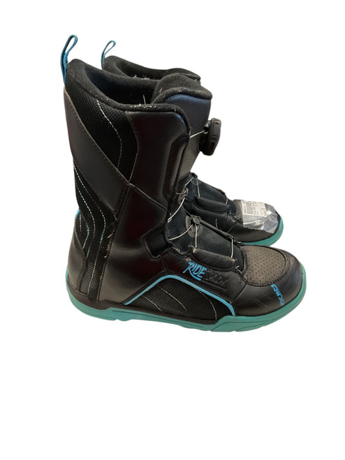 Vist Large View of Product Image Which is Used Ride SPARK BOA SZ 5 Boys Snowboard Boots Black Junior 05