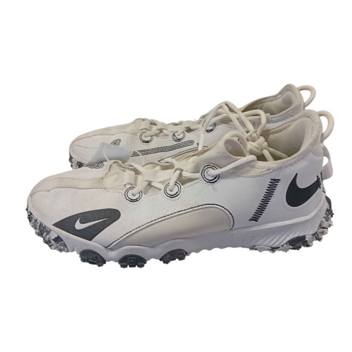 Vist Large View of Product Image Which is Used Nike TURF SHOE BB/SB Cleats White Junior 06