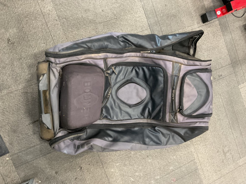 Vist Large View of Product Image Which is Used Bownet WHEELED CATCHERS BAG BB/SB Player Wheeled Bag Black