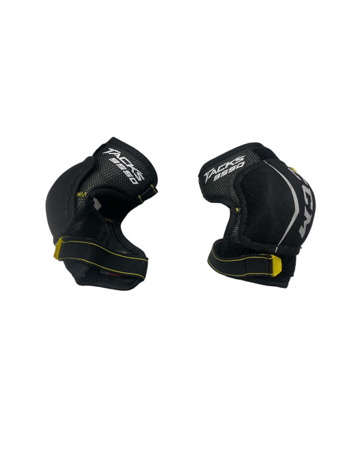 Vist Large View of Product Image Which is Used CCM TACKS Junior Elbow Pads LG