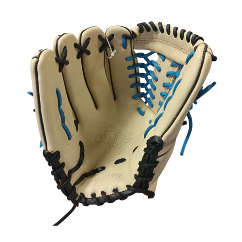Vist Large View of Product Image Which is Used Marucci OXBOW SERIES BB/SB Glove LH Throw Tan 11 3/4"
