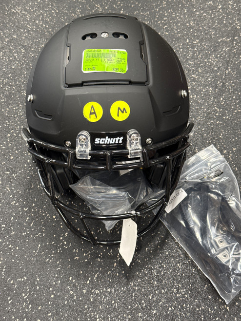 Vist Large View of Product Image Which is Used Schutt F7 2.0 ADULT 2025 NWT FB Helmet Black MD