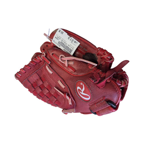 Vist Large View of Product Image Which is Used Rawlings HIGHLIGHT GLOVE 10.5 BB/SB Glove RH Throw Red 10 1/2"