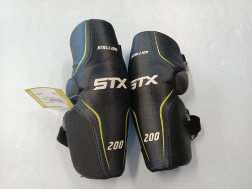 Vist Large View of Product Image Which is Used STX Lacrosse Arm Pads/Guards Grey MD