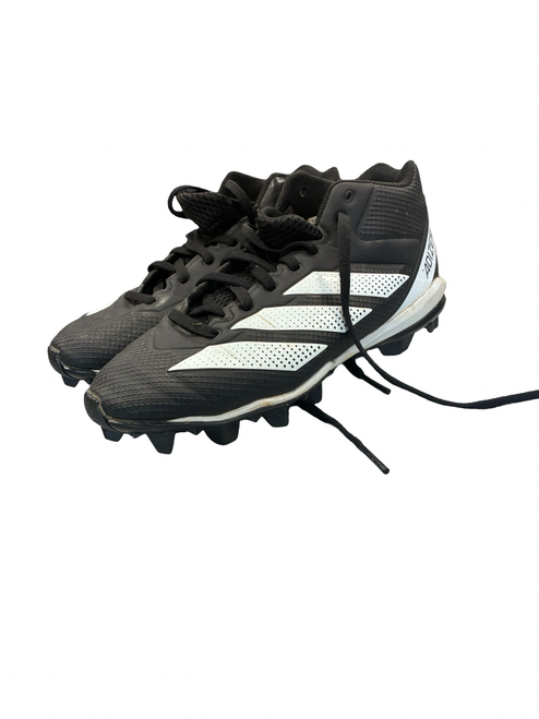 Vist Large View of Product Image Which is Used Adidas ADIZERO 5.5 BB/SB Cleats Black Senior 5.5