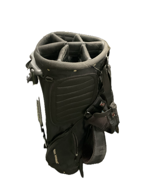 Vist Large View of Product Image Which is Used Sun Mountain 6 WAY STAND BAG Mens Stand Bag Black