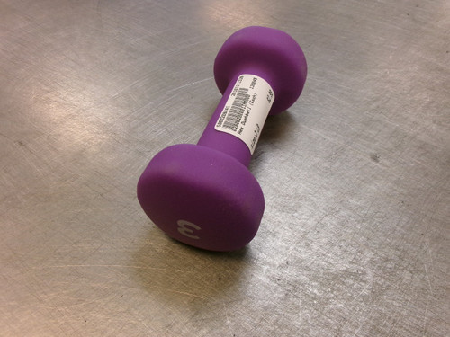 Vist Large View of Product Image Which is Used Hex Dumbbell (Each) 3 lb