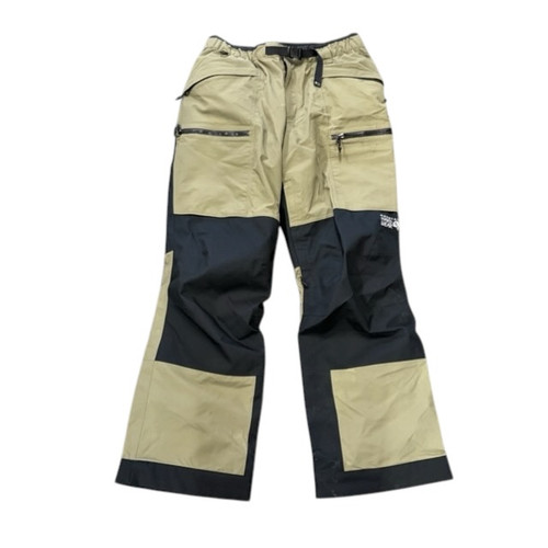 Vist Large View of Product Image Which is Used Mountain Hardwear Snow Pants Mens Olive Green MD