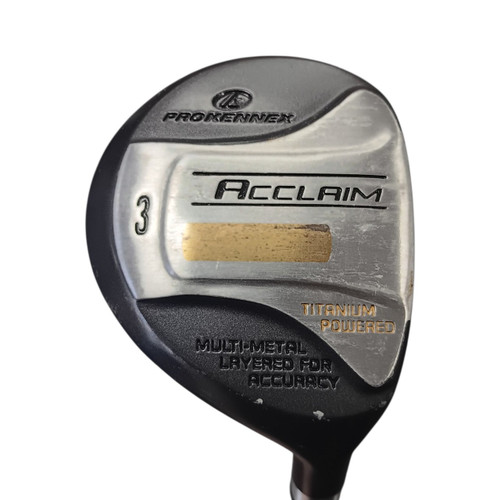 Vist Large View of Product Image Which is Used ACCLAIM Womens Fairway Wood RH 3 Wood