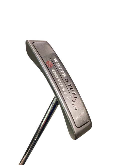 Vist Large View of Product Image Which is Used Odyssey WHITE STEEL 2 CS Mens Putter RH