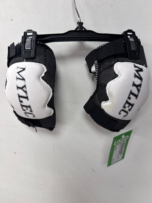 Vist Large View of Product Image Which is Used Mylec CORTINA Youth Elbow Pads MD