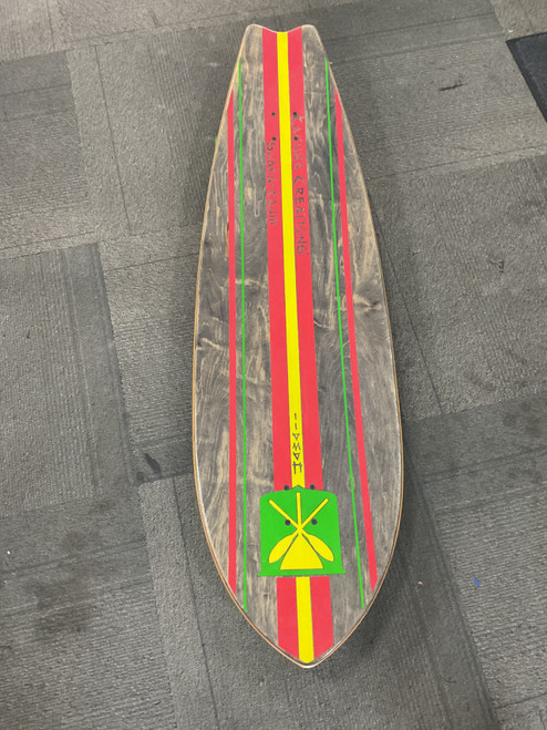 Vist Large View of Product Image Which is Used Kahuna Creations SHAKA-KAHIII Longboard Brown Long
