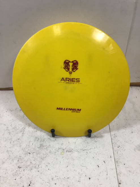 Vist Large View of Product Image Which is Used Millennium SIRIUS ARIES 1.2 Disc Golf Driver Yellow 167g