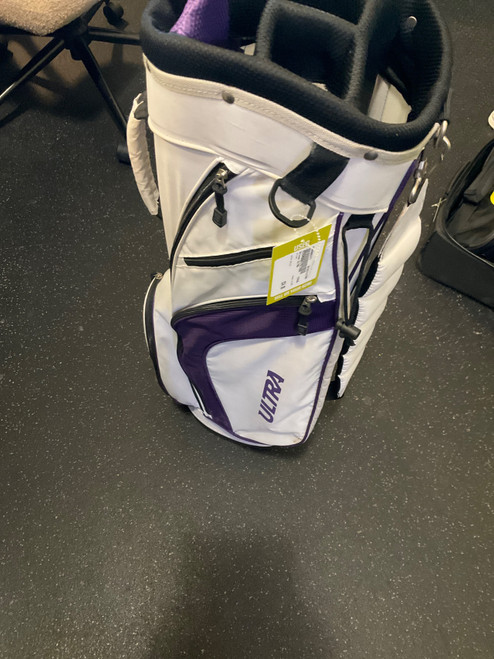 Vist Large View of Product Image Which is Used Wilson ULTRA Womens Stand Bag White