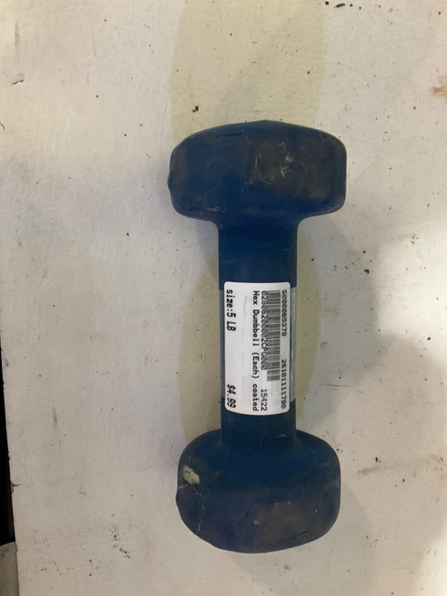 Vist Large View of Product Image Which is Used Hex Dumbbell (Each) 5 lb