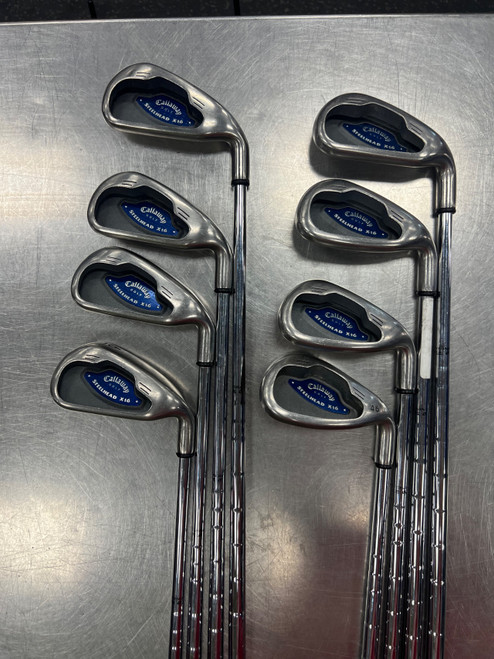 Vist Large View of Product Image Which is Used Callaway STEELHEAD X-16 Mens Iron Set RH 3I-PW
