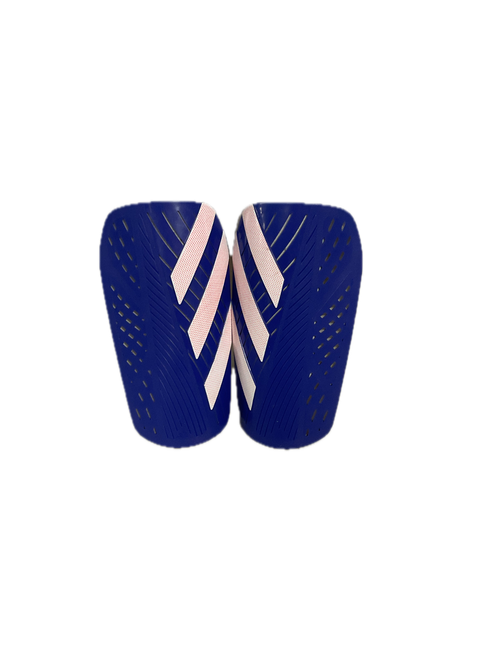 Vist Large View of Product Image Which is Used Adidas Soccer Shin Guards Youth Navy Blue SM