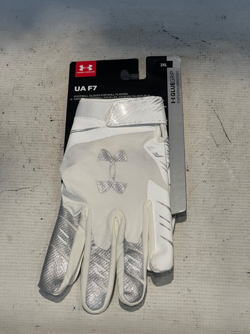 Vist Large View of Product Image Which is Used Under Armour F7 FB Gloves Black 2X