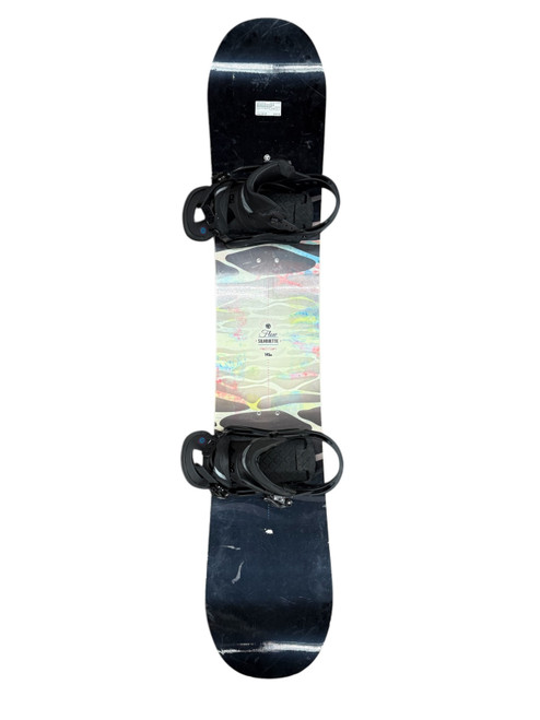 Vist Large View of Product Image Which is USED FLOW SILHOUETTE WOMENS COMPLETE SNOWBOARD W/ BINDINGS - 140 cm